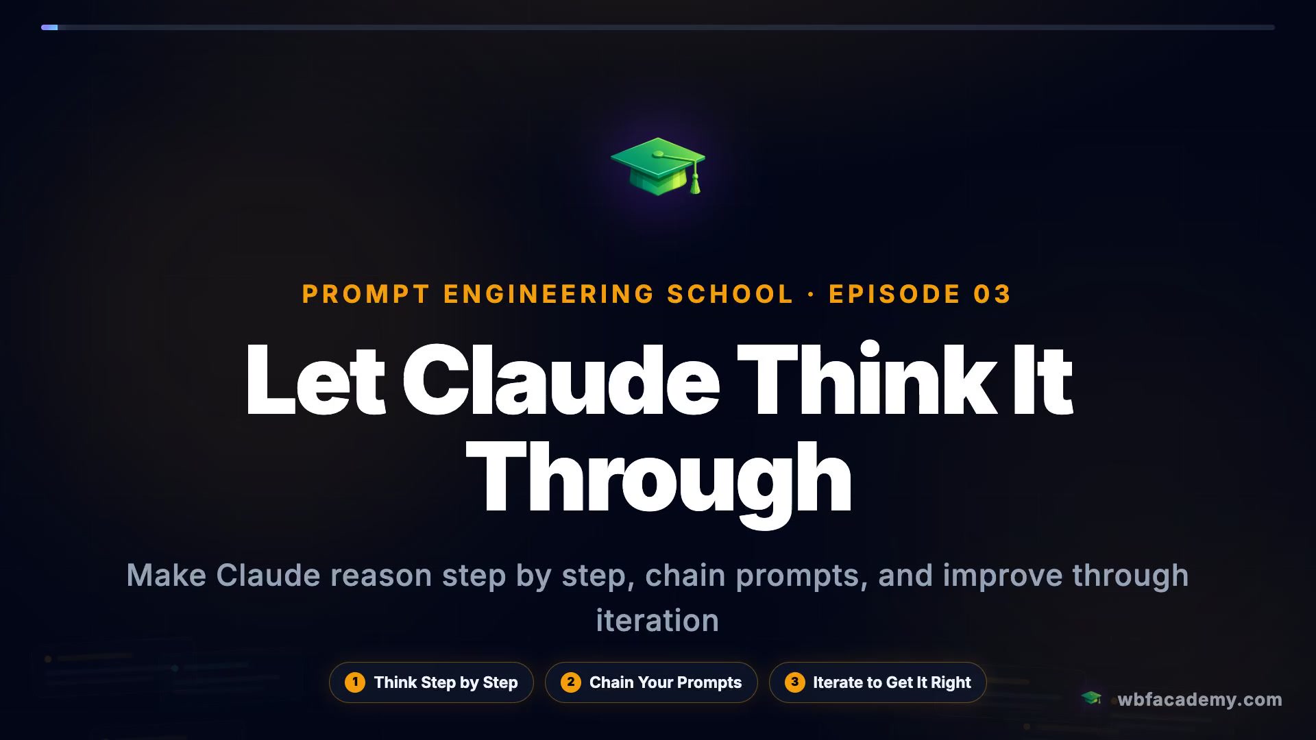 Let Claude Think It Through