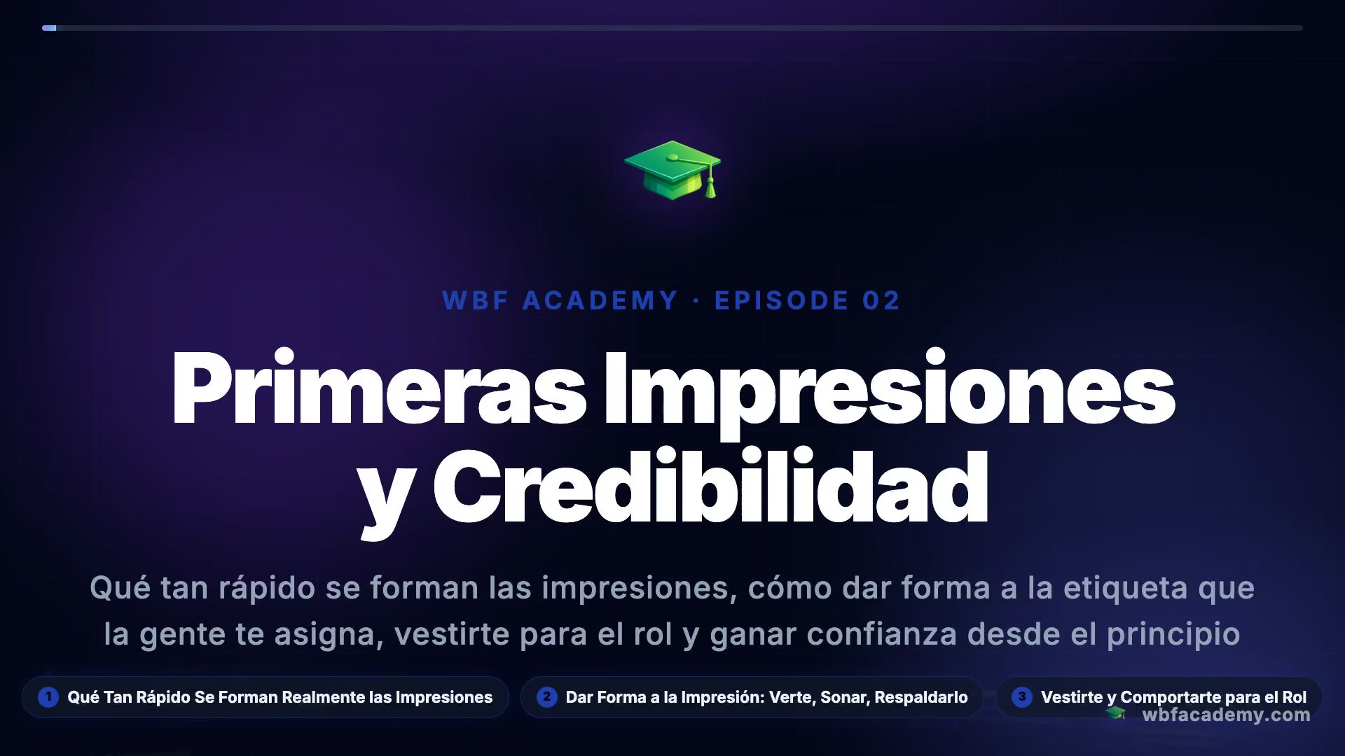 Primeras Impresiones y Credibilidad