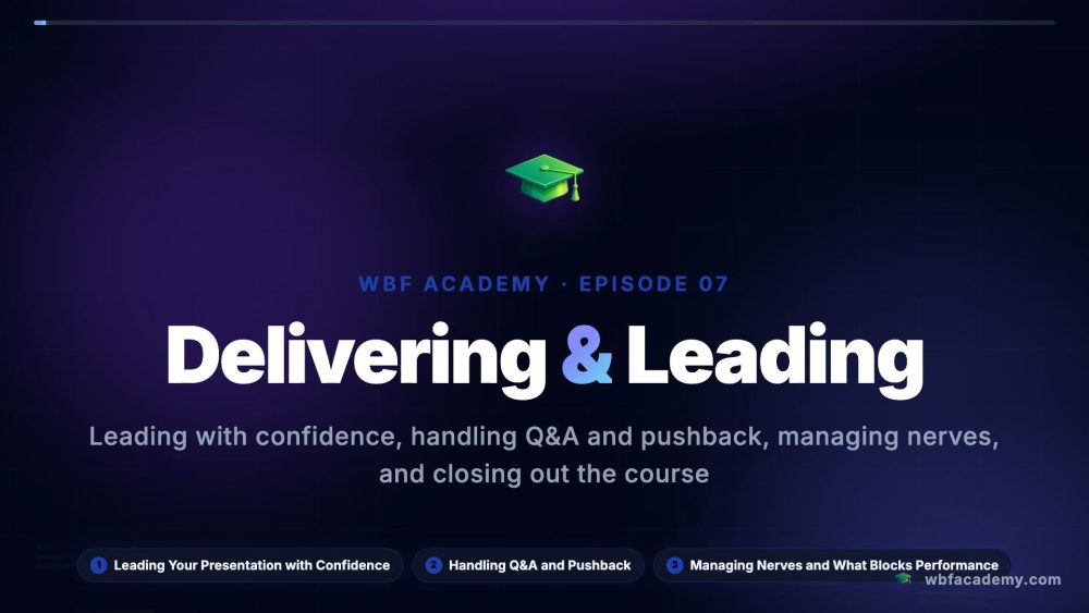 Delivering & Leading