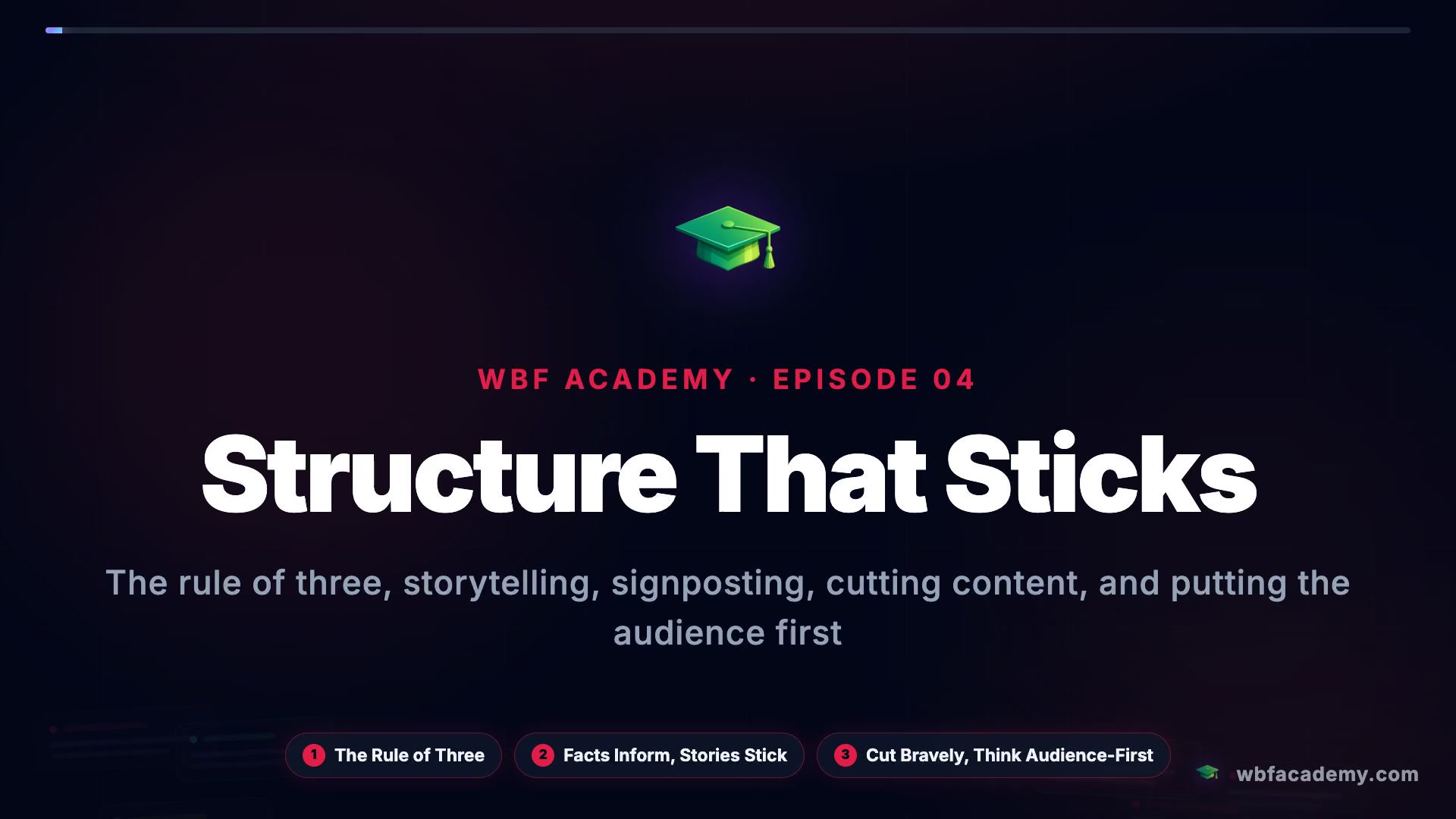 Structure That Sticks