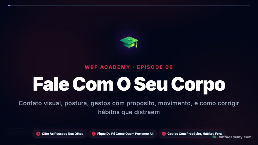 Fale Com O Seu Corpo