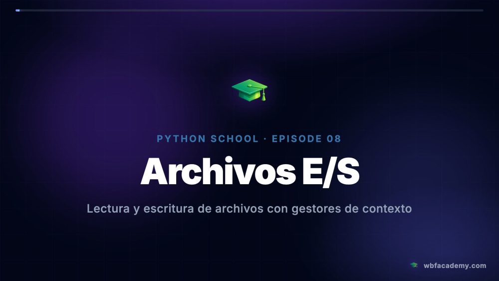 Archivos E/S