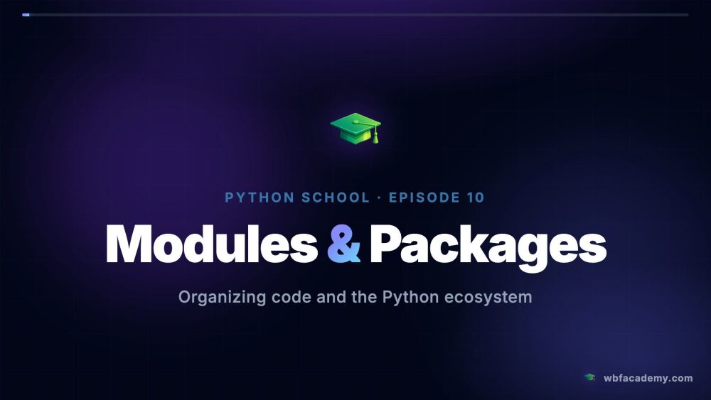 Modules & Packages