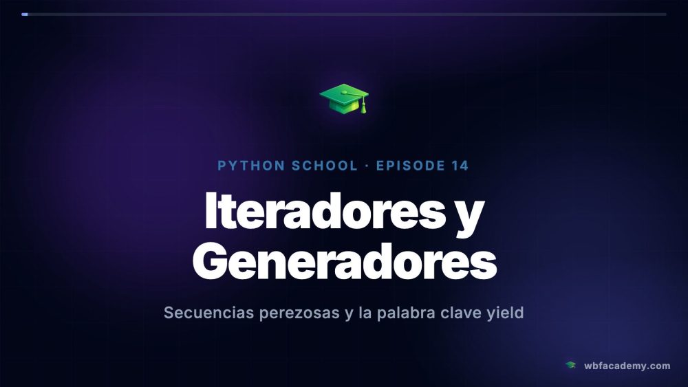 Iteradores y Generadores