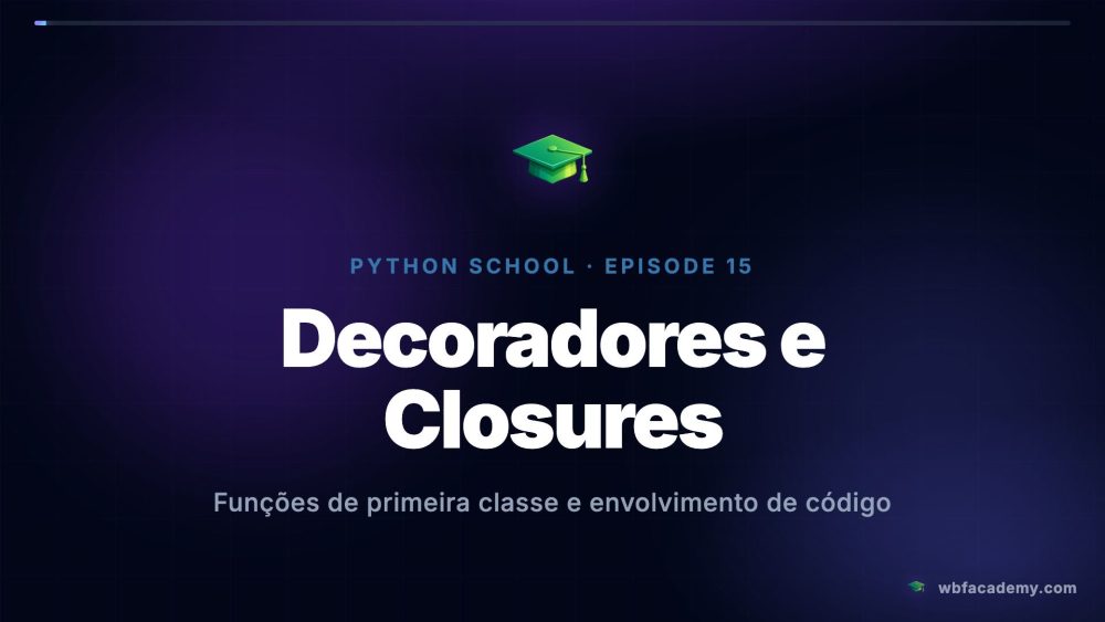Decoradores e Closures