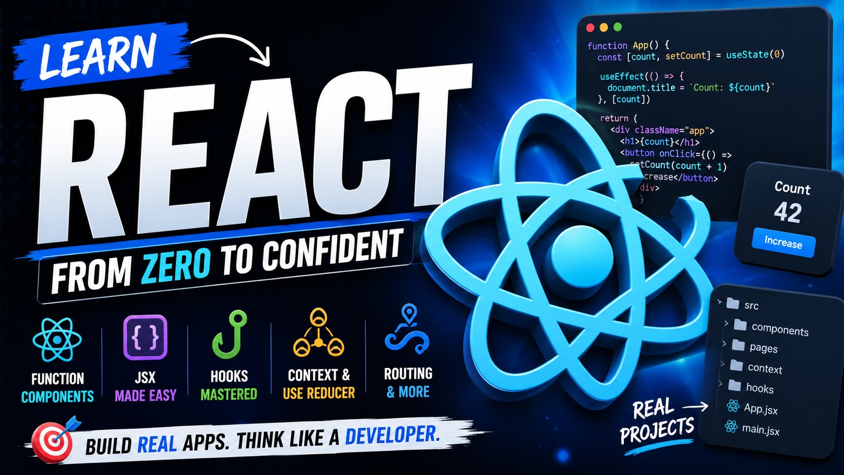 React