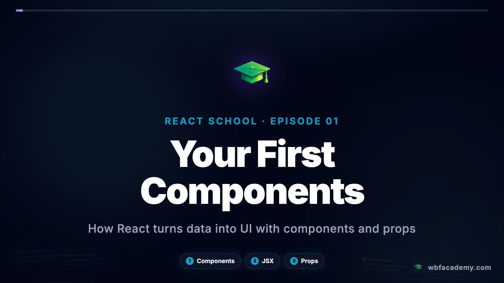 Your First Components