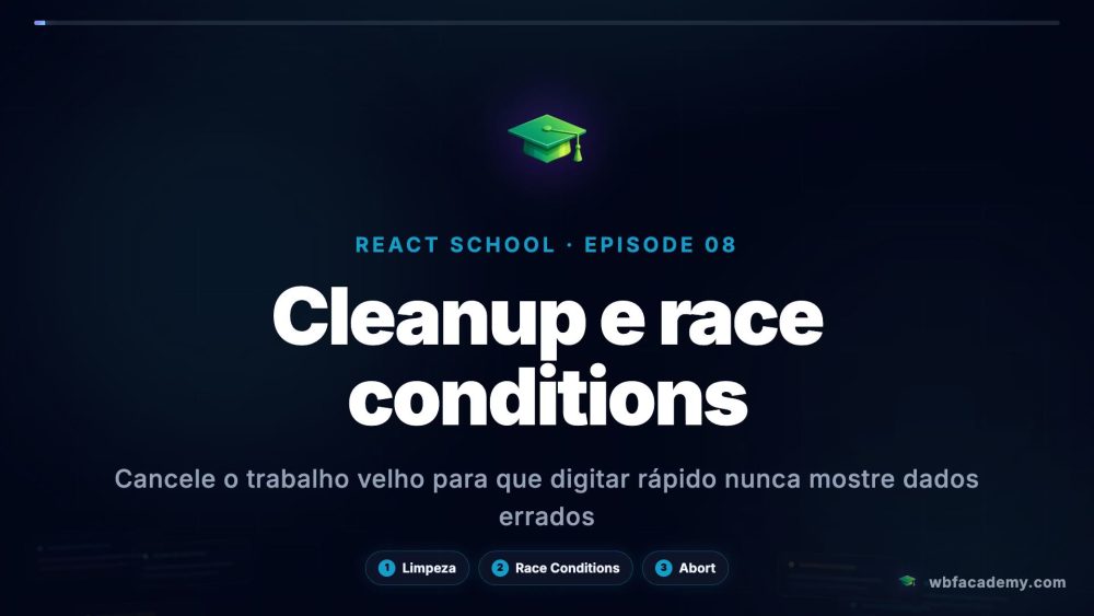 Cleanup e race conditions