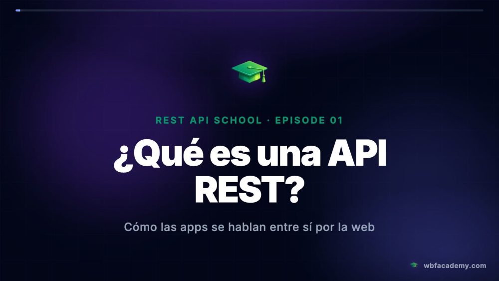 ¿Qué es una API REST?