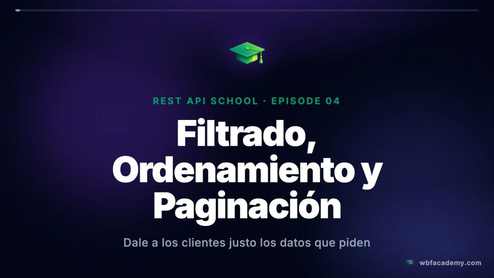 Filtrado, Ordenamiento y Paginación