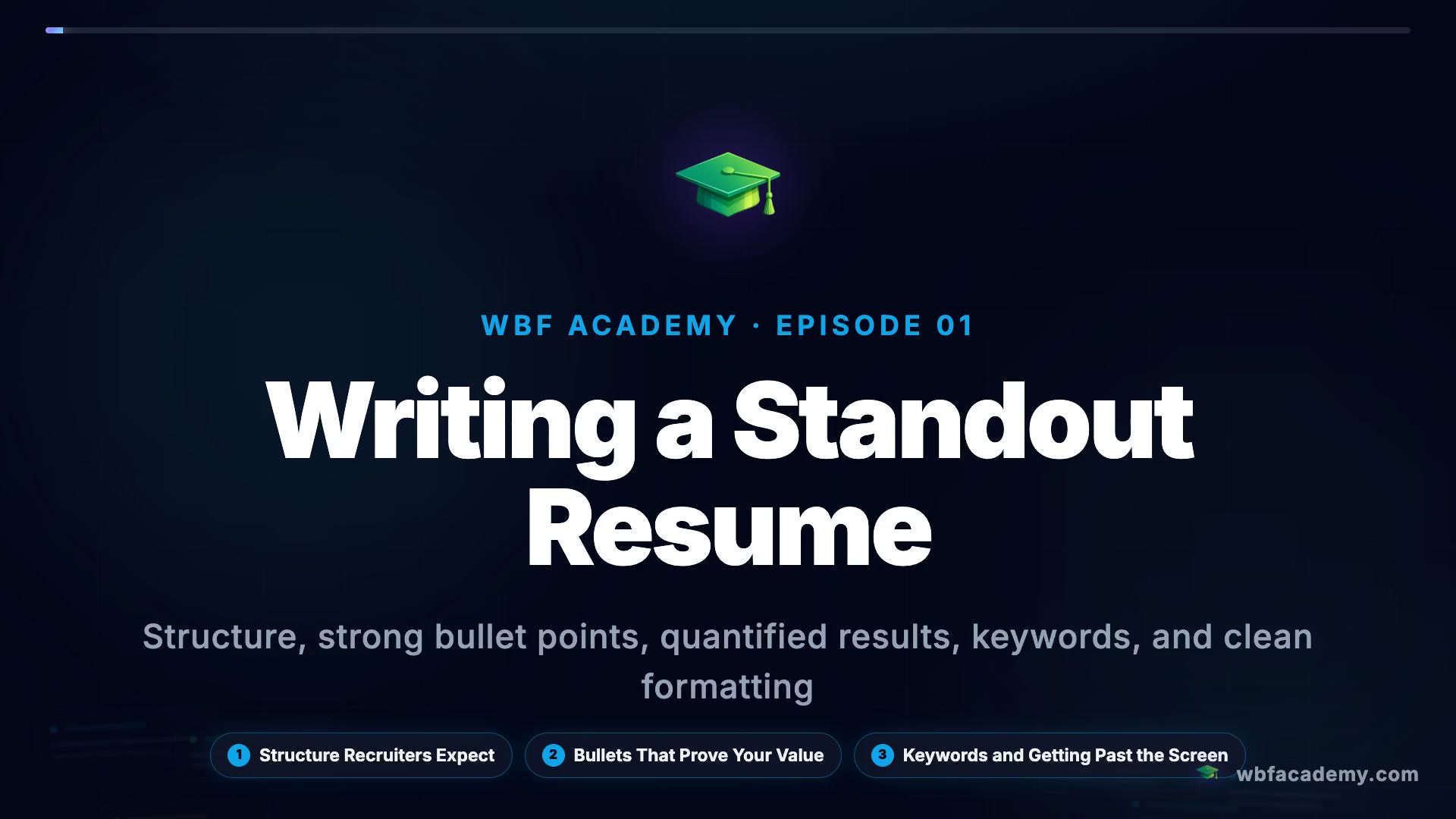 Writing a Standout Resume