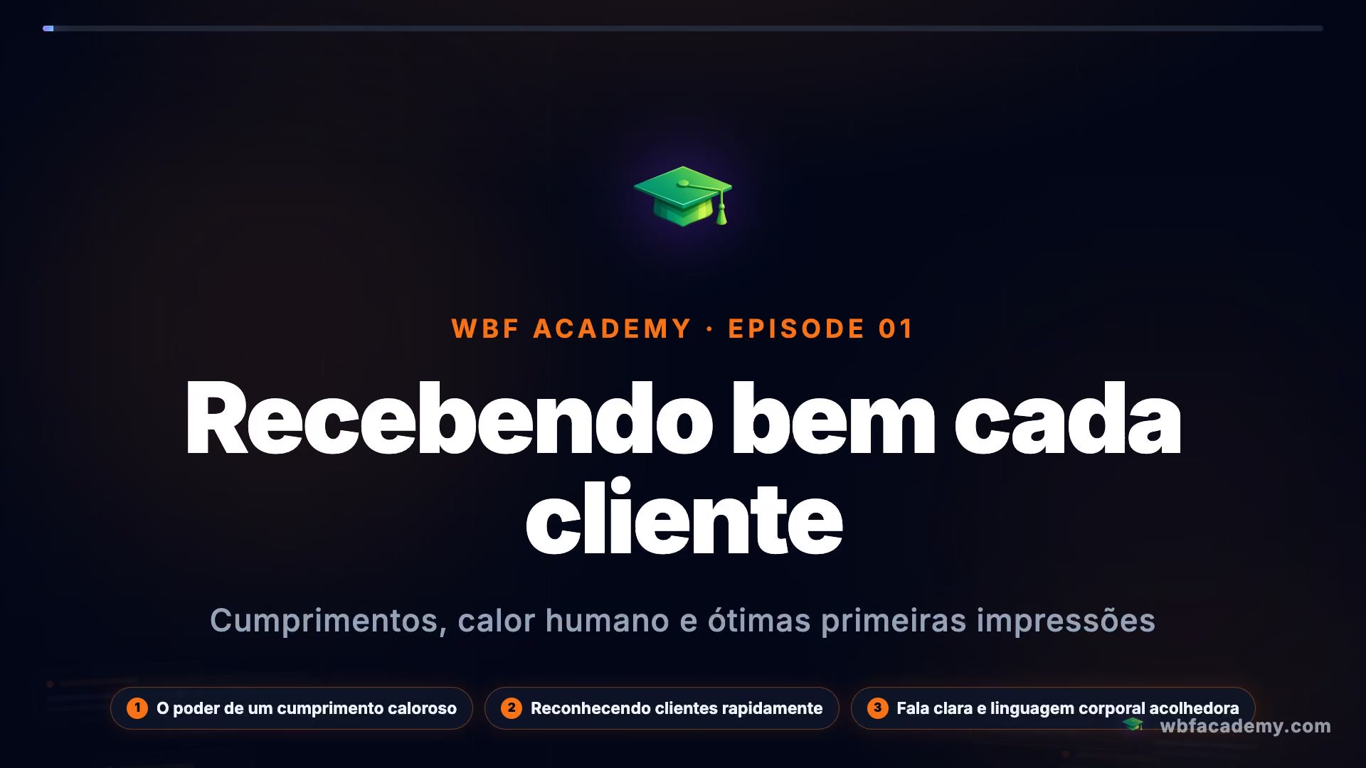 Recebendo bem cada cliente