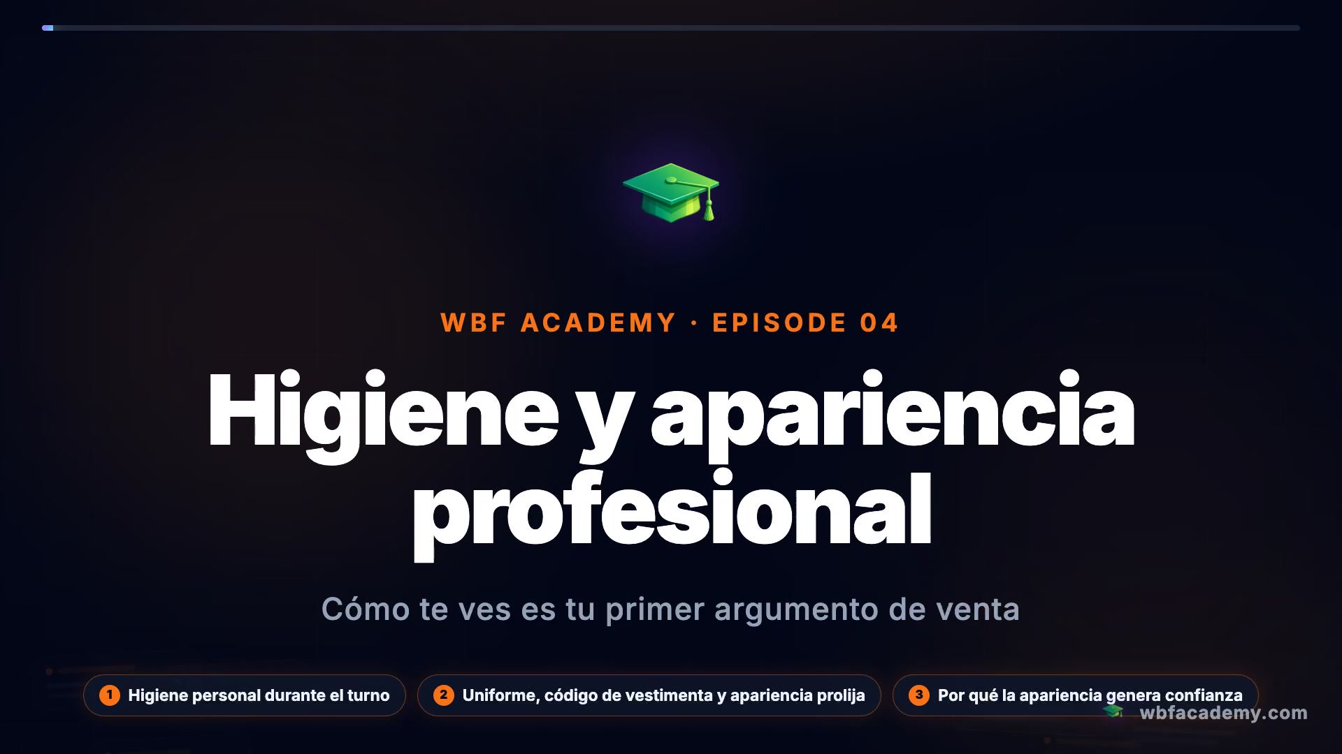 Higiene y apariencia profesional