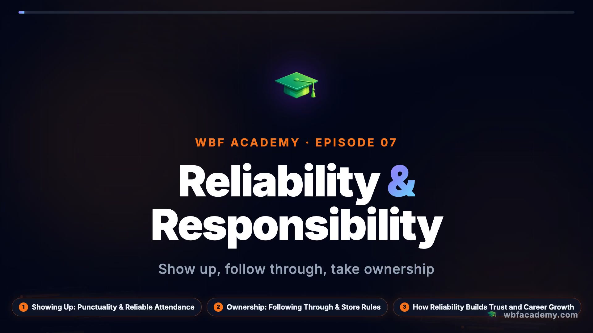Reliability & Responsibility