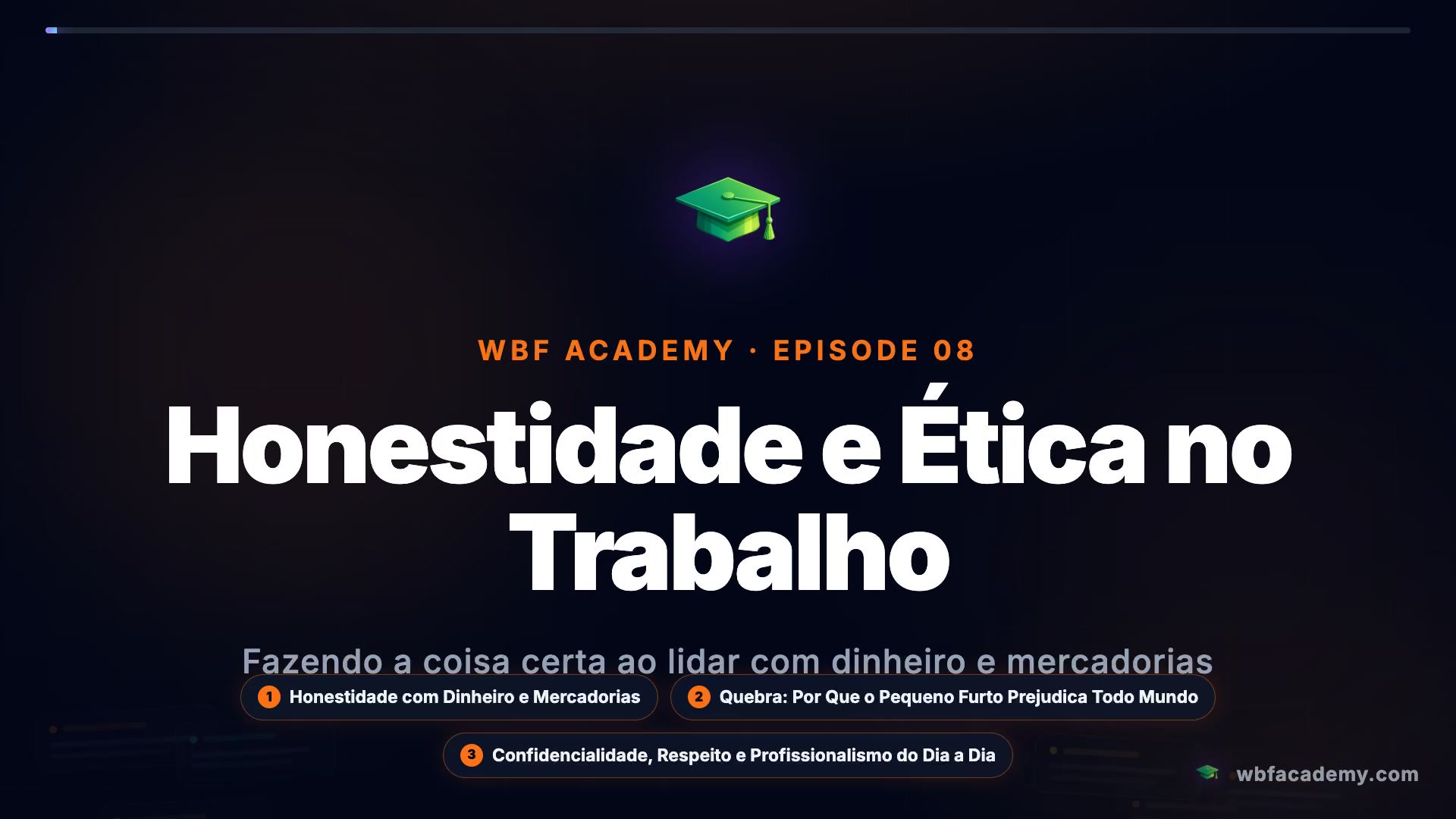 Honestidade e Ética no Trabalho