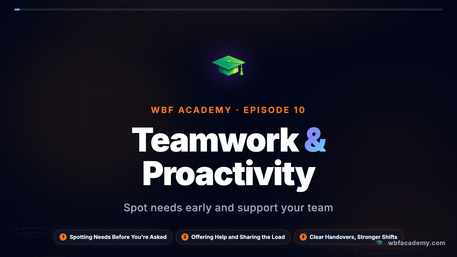 Teamwork & Proactivity