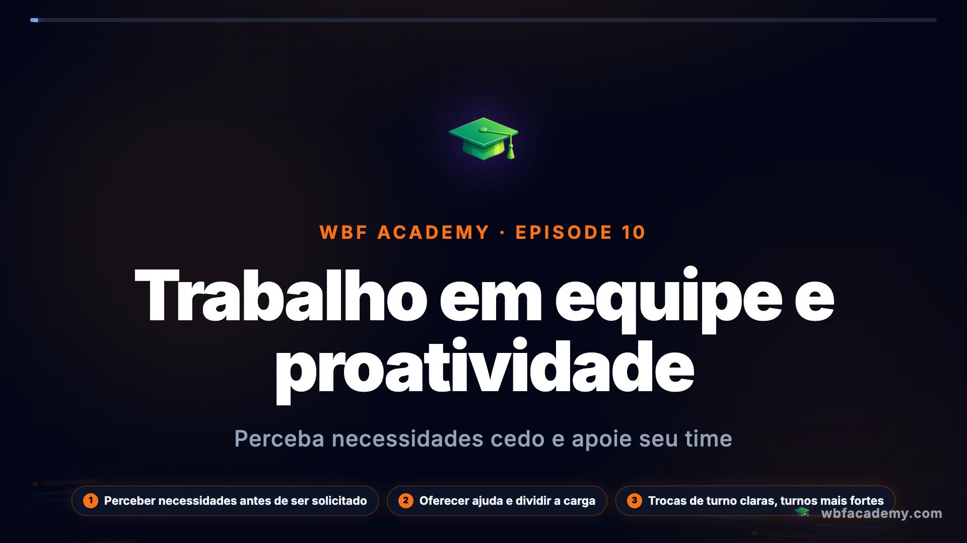 Trabalho em equipe e proatividade