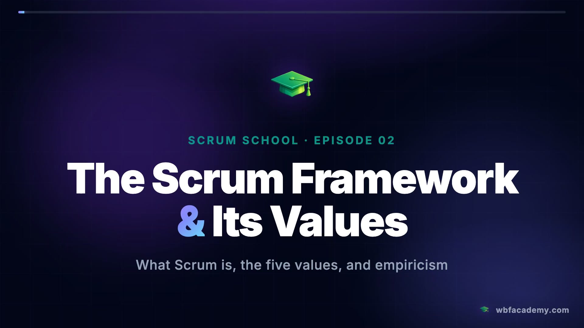 The Scrum Framework & Its Values