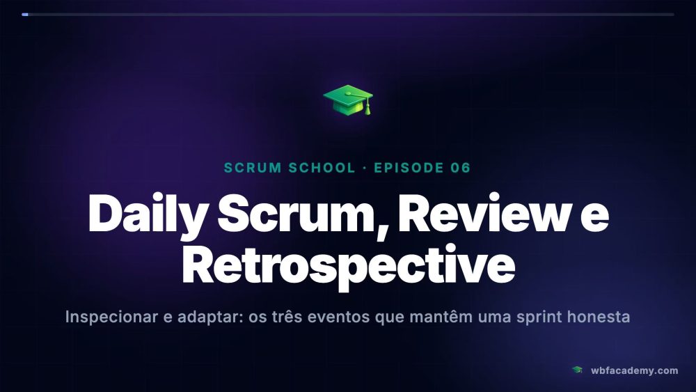 Daily Scrum, Review e Retrospective