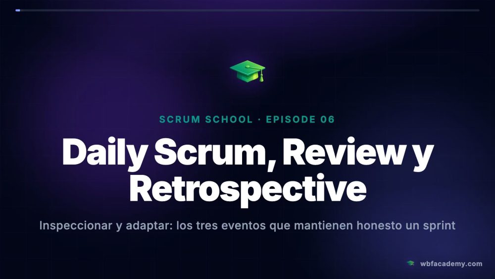 Daily Scrum, Review y Retrospective