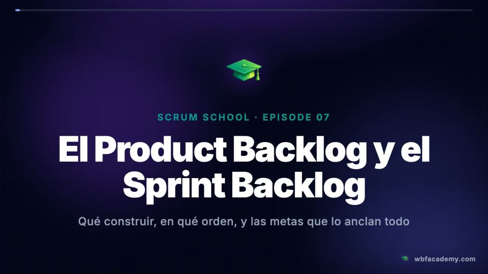 El Product Backlog y el Sprint Backlog