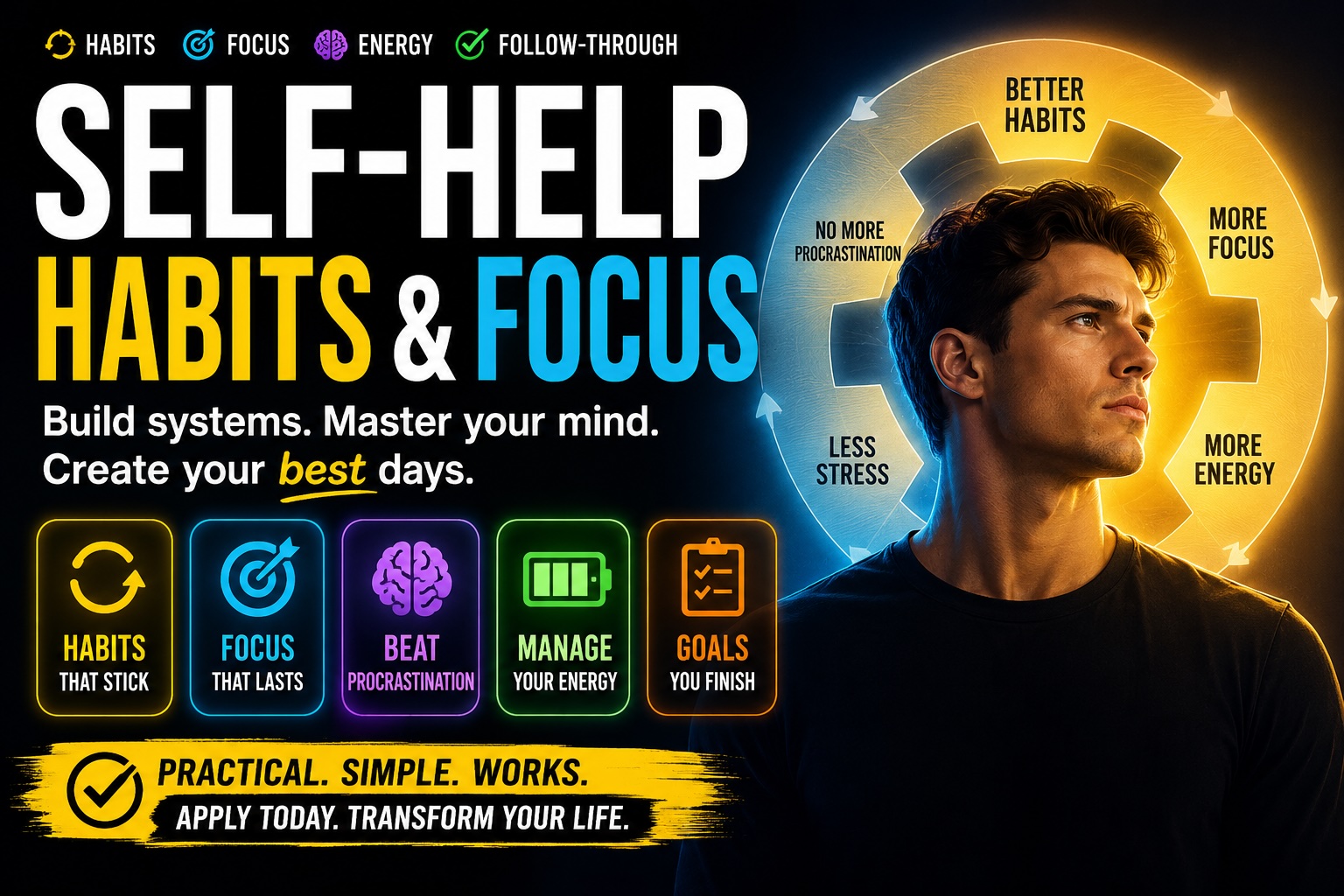 Self-Help: Habits & Focus