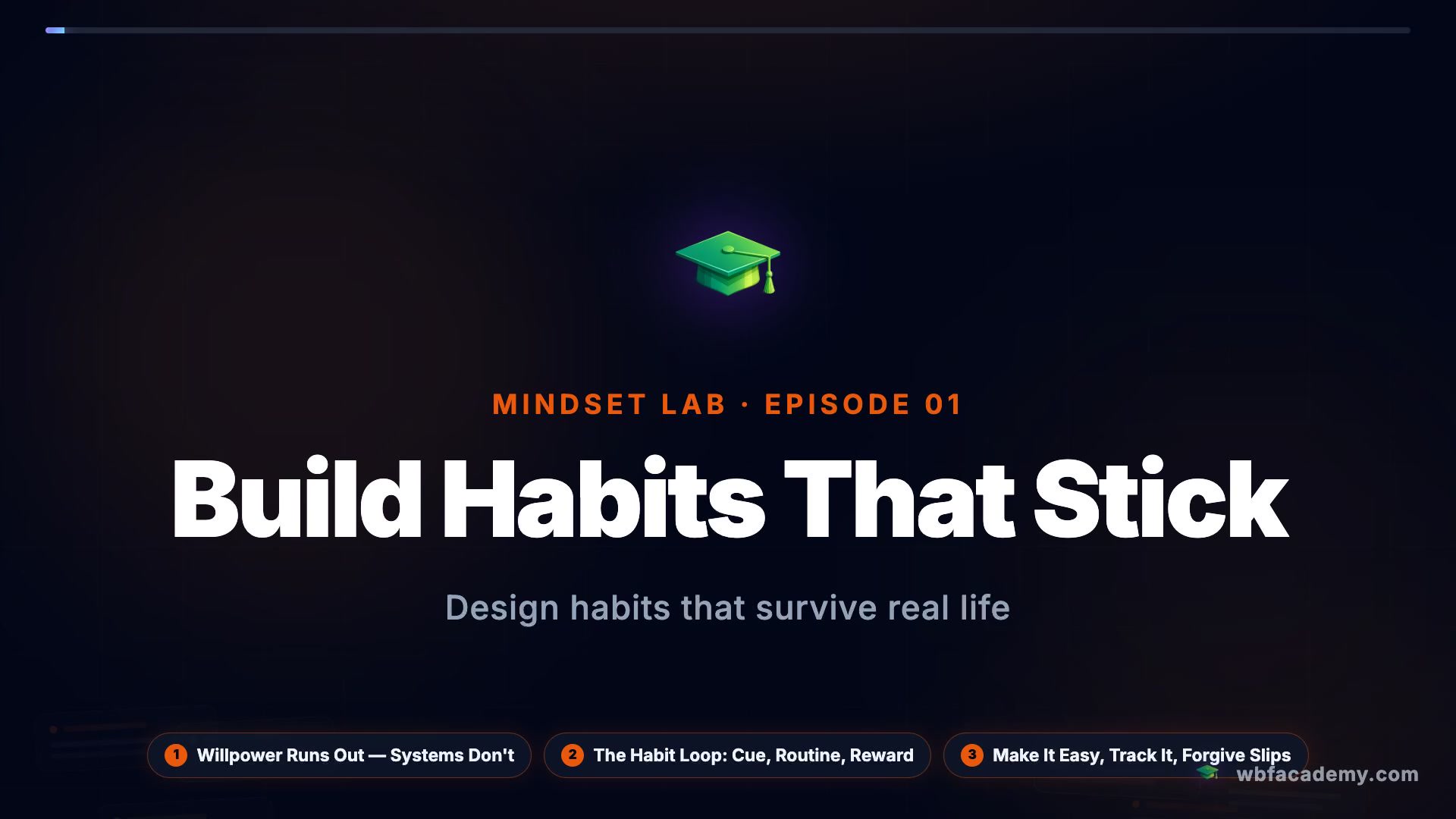 Build Habits That Stick