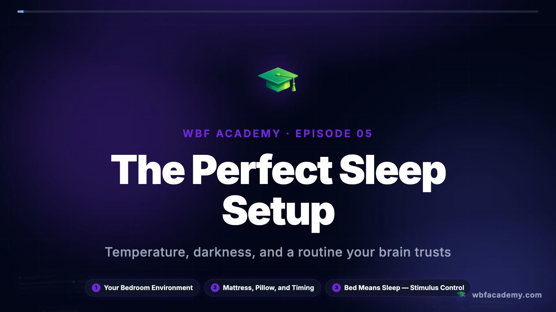 The Perfect Sleep Setup