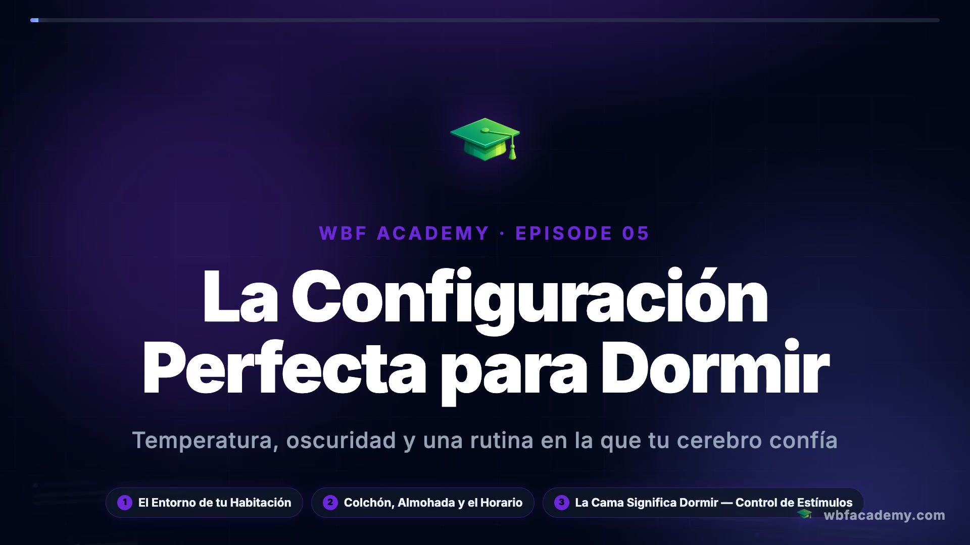 La Configuración Perfecta para Dormir