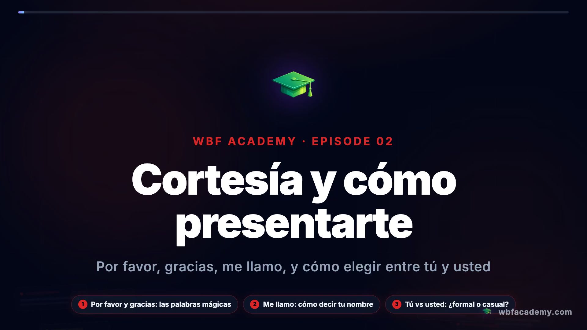 Cortesía y cómo presentarte
