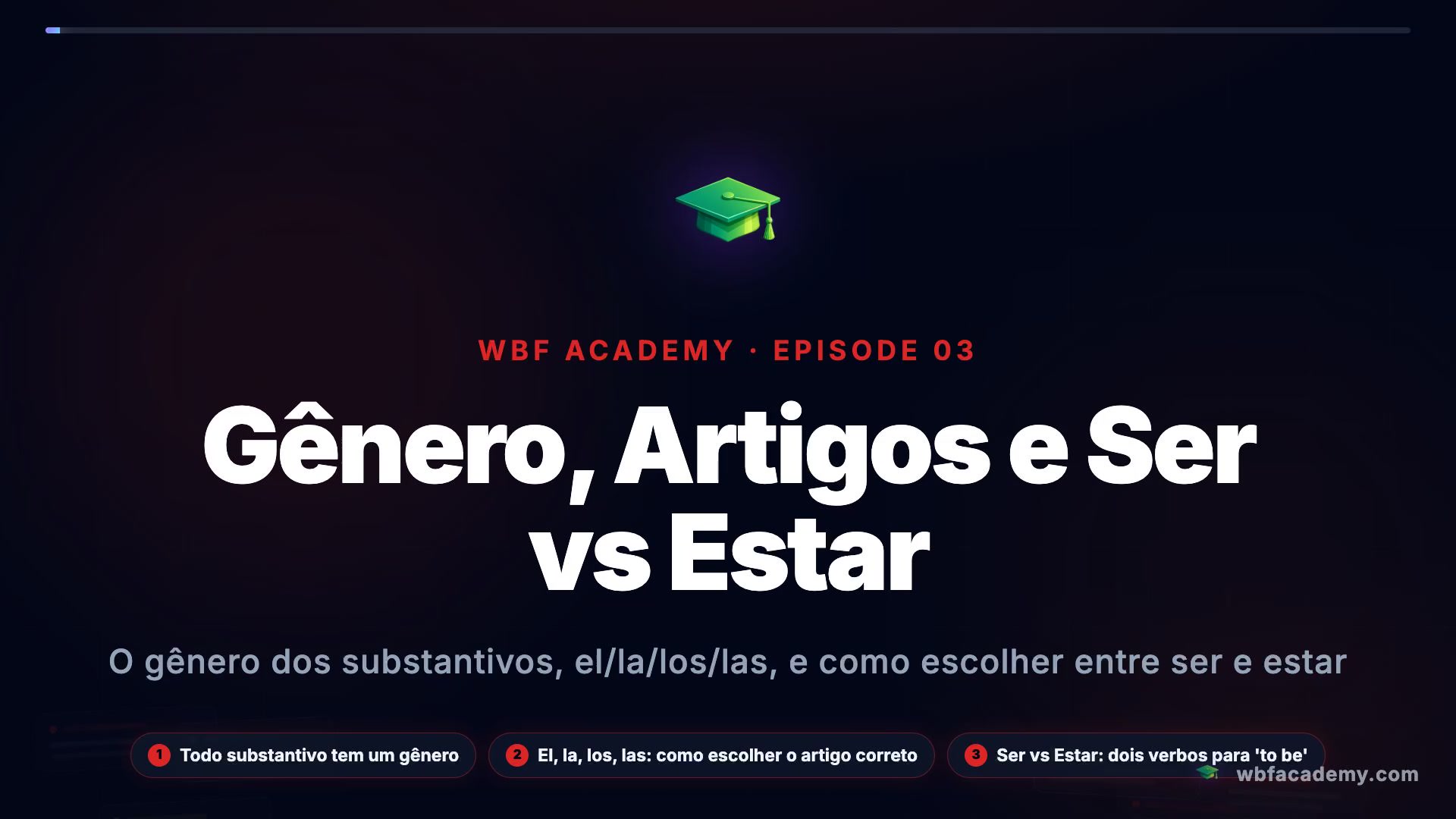 Gênero, Artigos e Ser vs Estar