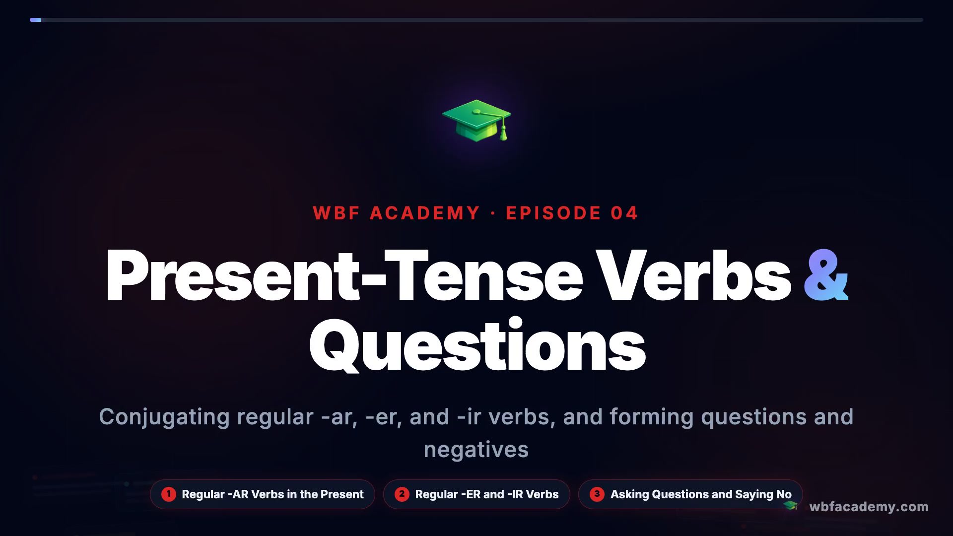 Present-Tense Verbs & Questions