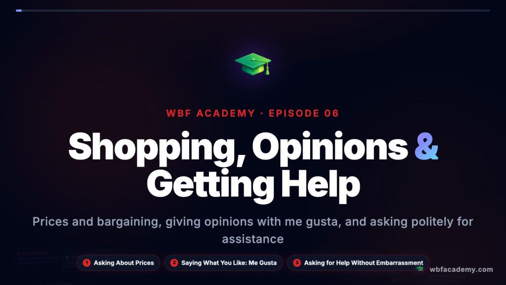 Shopping, Opinions & Getting Help