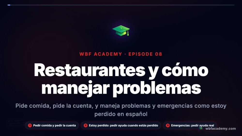 Restaurantes y cómo manejar problemas