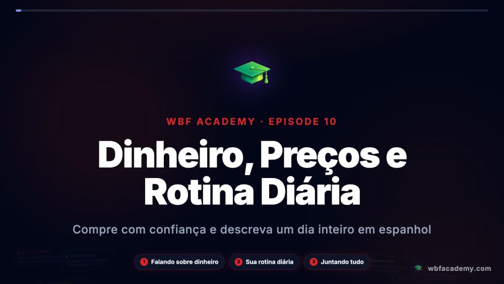 Dinheiro, Preços e Rotina Diária