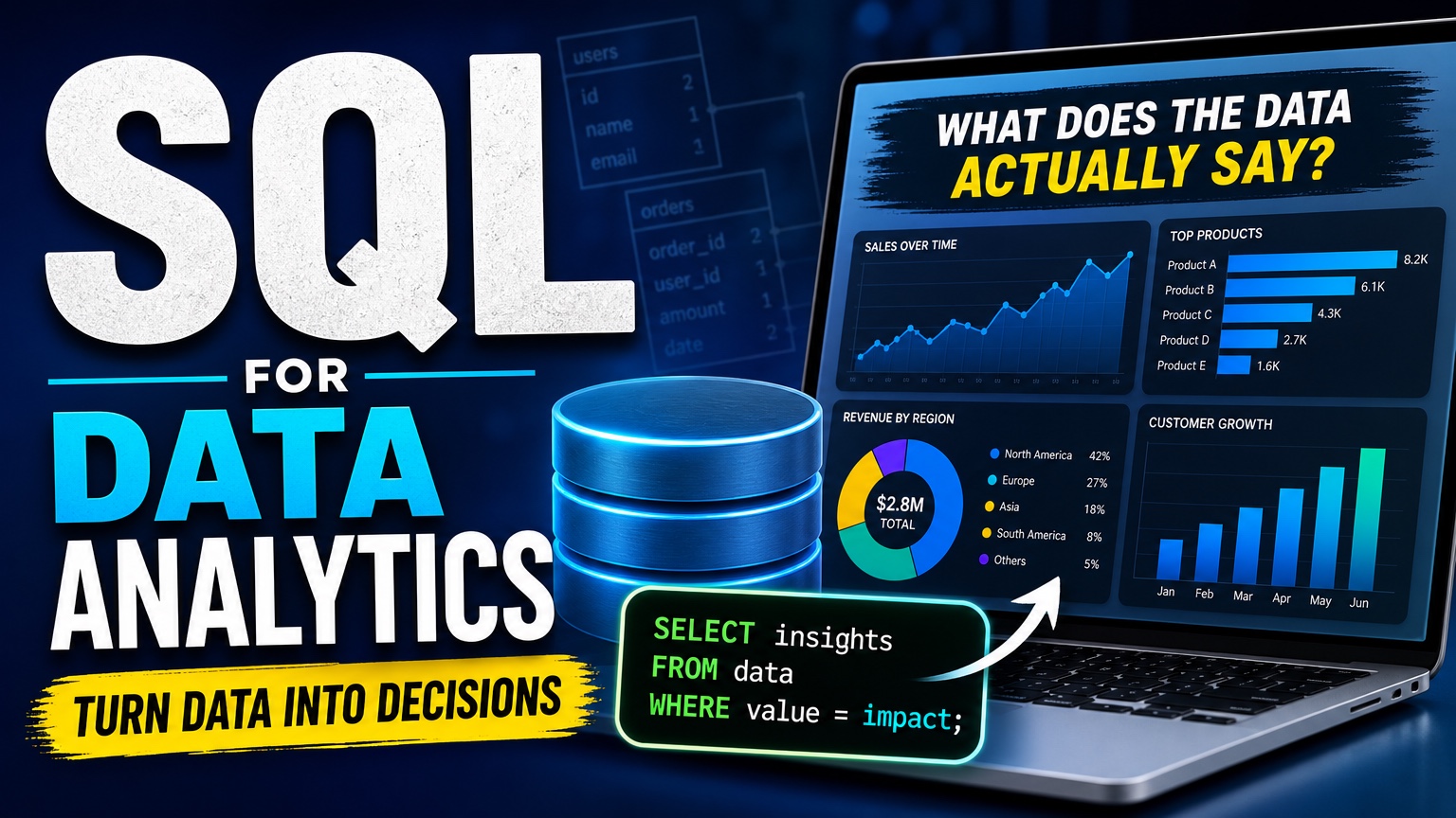 SQL for Data Analytics