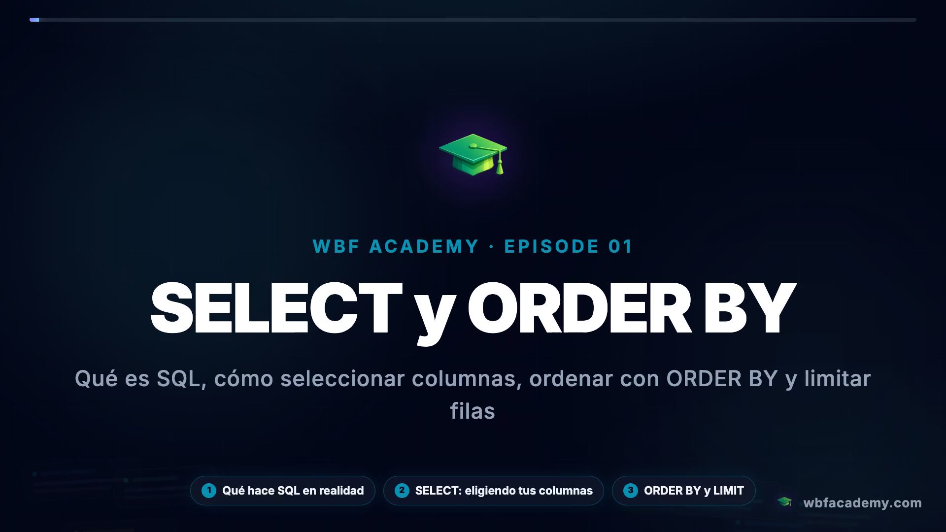 SELECT y ORDER BY