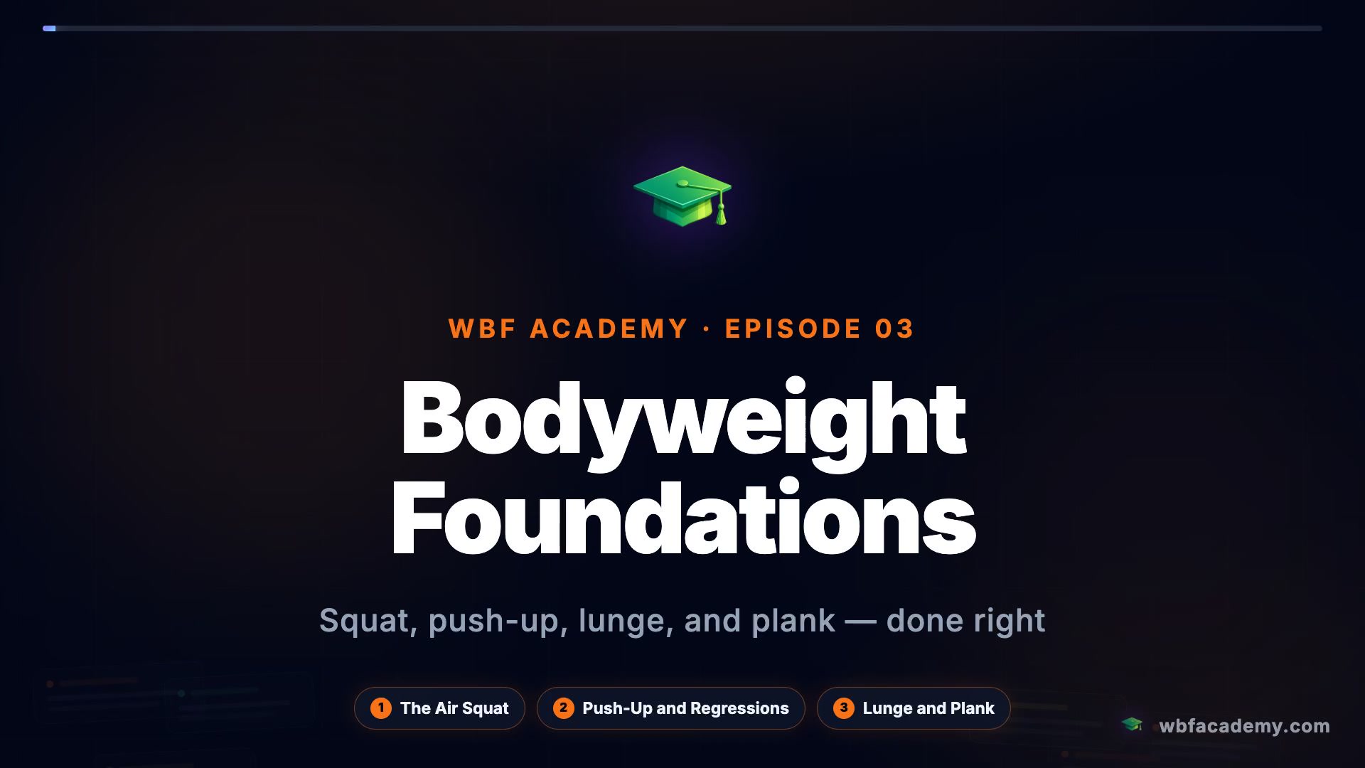 Bodyweight Foundations