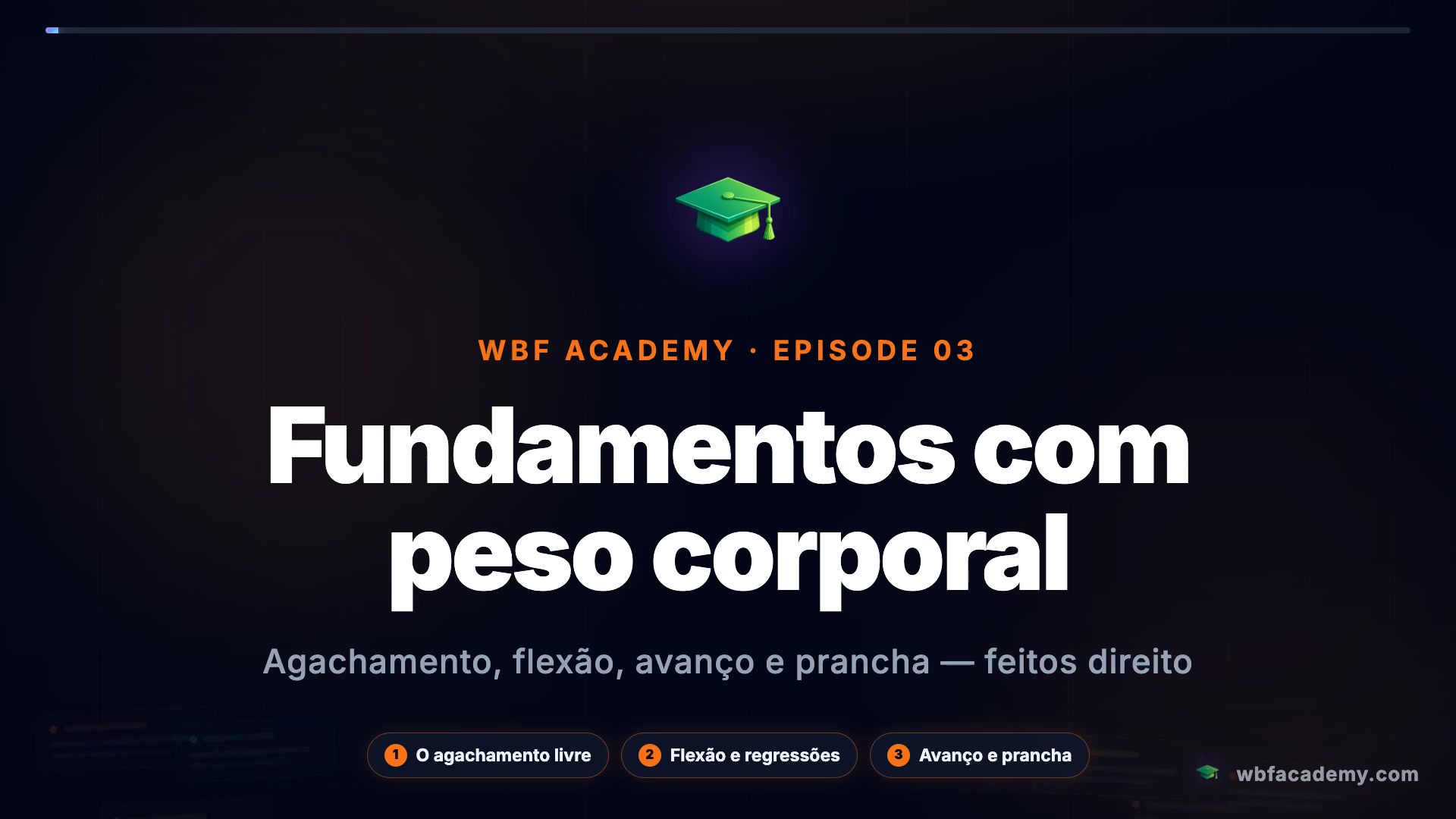Fundamentos com peso corporal
