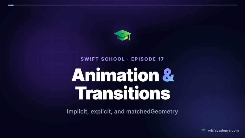 Animation & Transitions