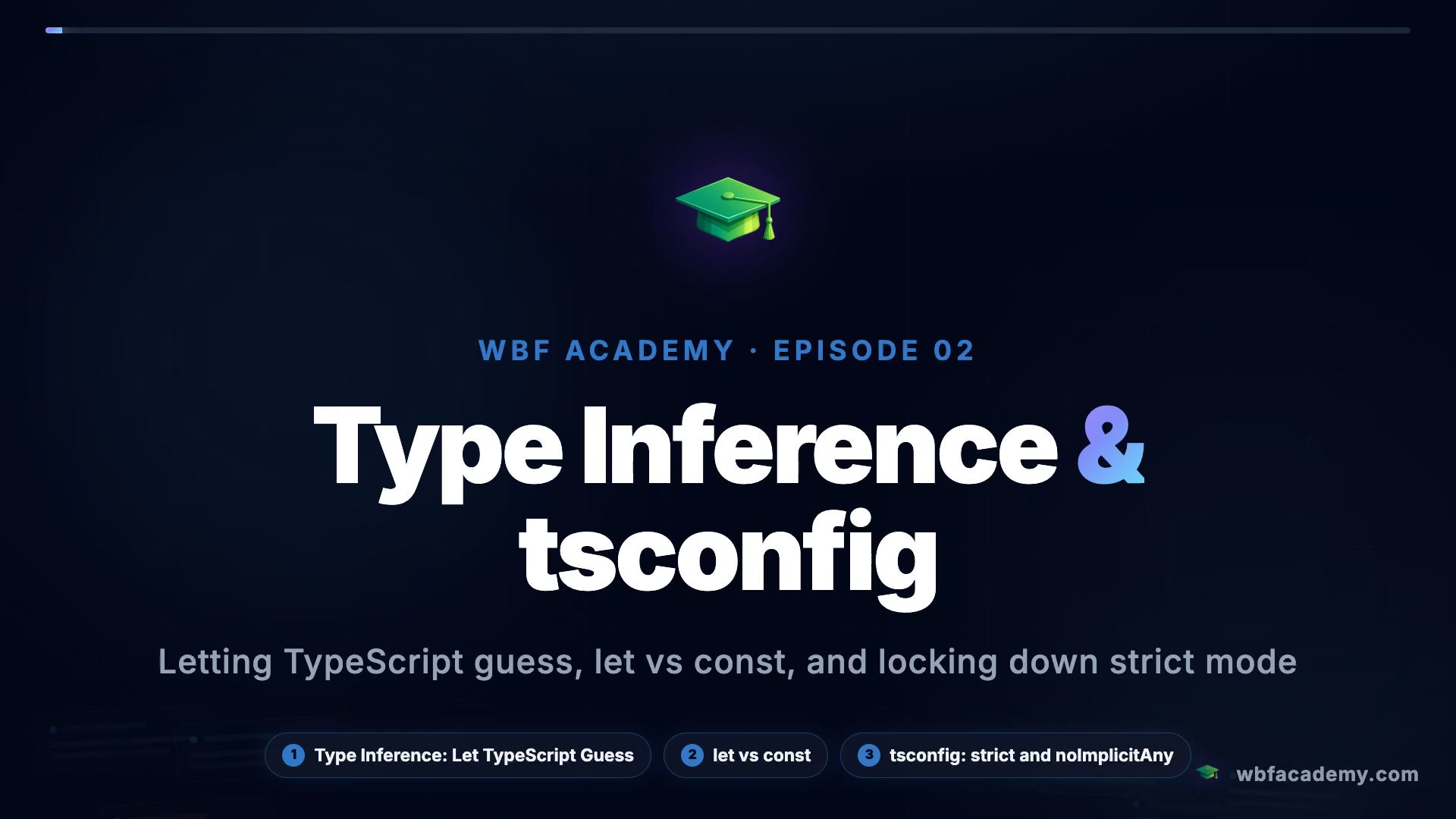Type Inference & tsconfig