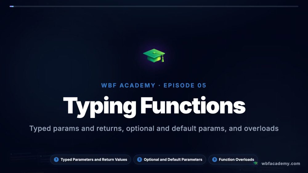 Typing Functions