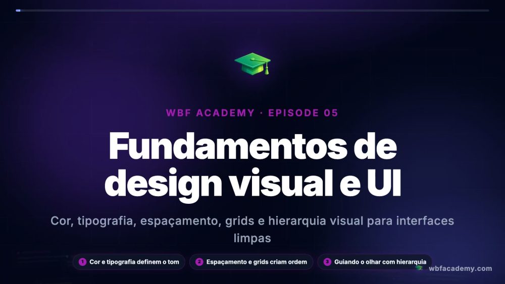 Fundamentos de design visual e UI