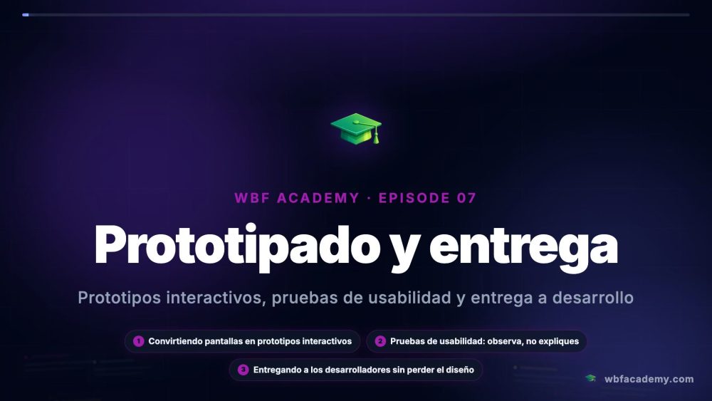 Prototipado y entrega