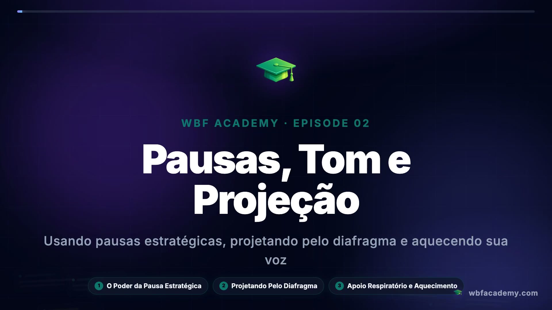 Pausas, Tom e Projeção